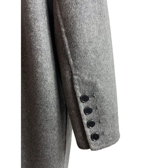 Universal Standard Kiran Doubleface Label Wool Coat Gray Size 14/16 (Small) - Picture 10 of 15